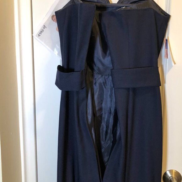 Ideas by Barbara Gown Style# 4592 NAVY Size M NWT - Picture 14 of 15